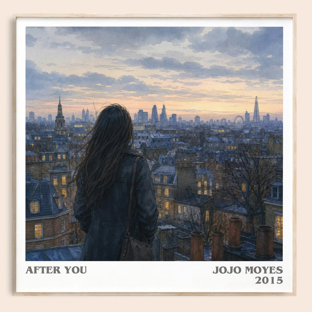 After You Literary Art Print by Jojo Moyes