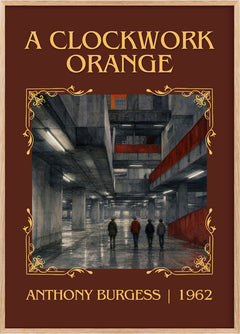 A Clockwork Orange Classic Book Art Print by Anthony Burgess