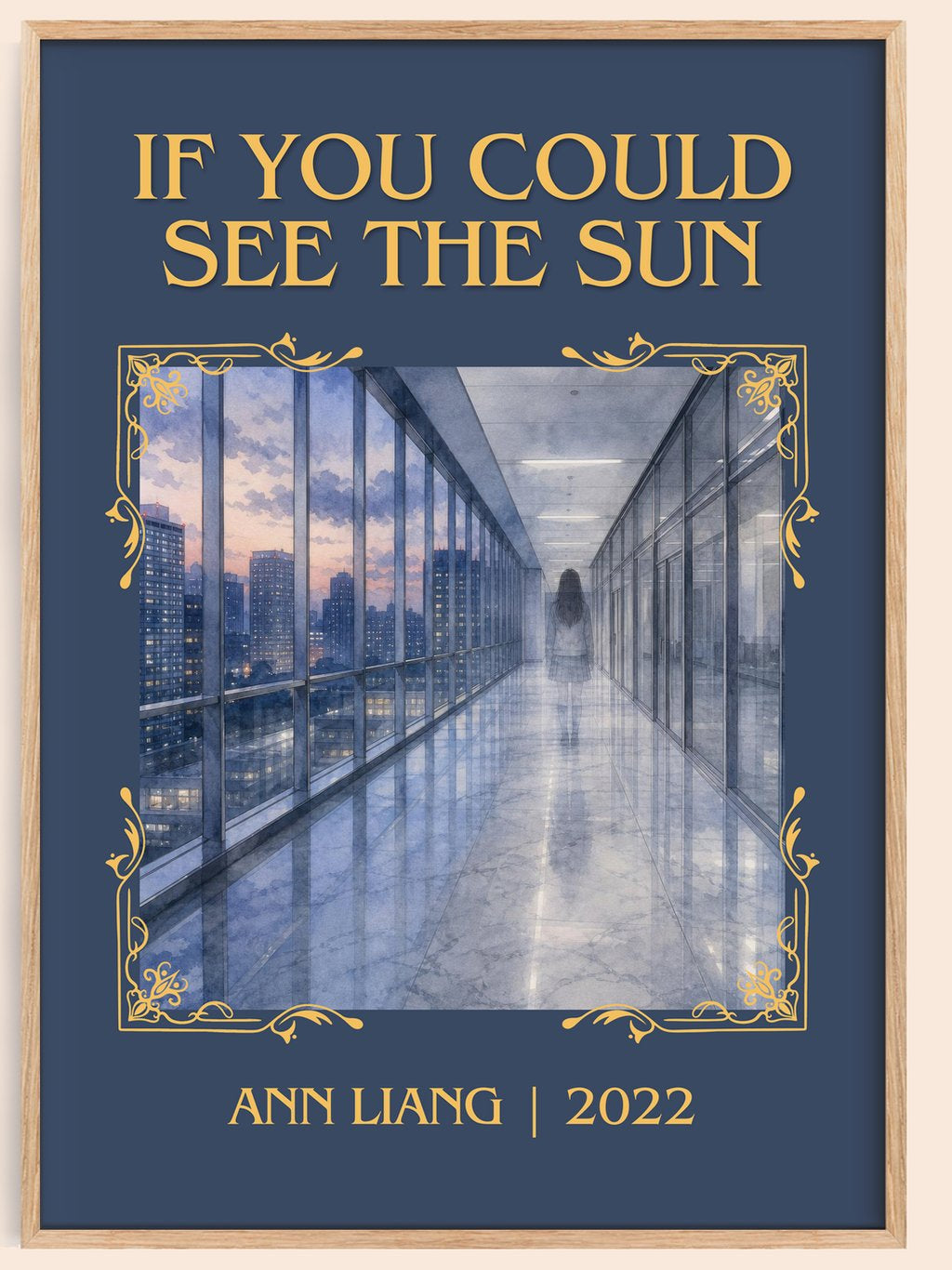 If You Could See the Sun Classic Book Art Print by Ann Liang – book poster