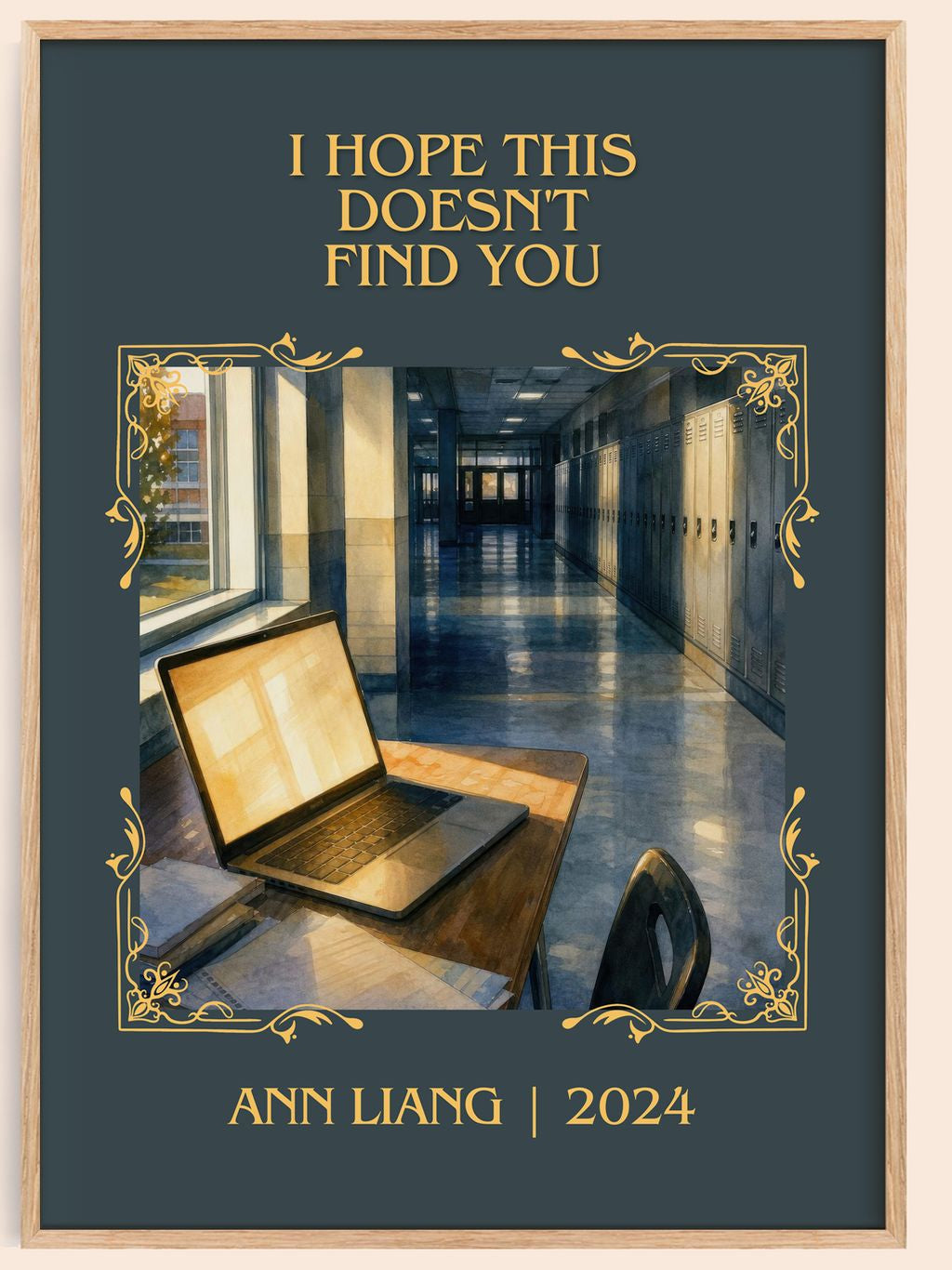 I Hope This Doesn't Find You Classic Book Art Print by Ann Liang – book poster