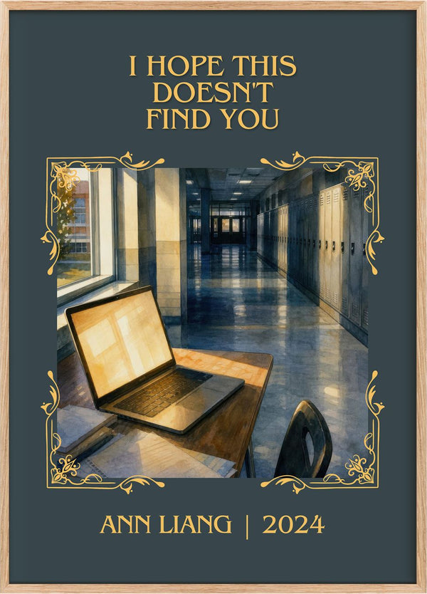 I Hope This Doesn't Find You Classic Book Art Print by Ann Liang