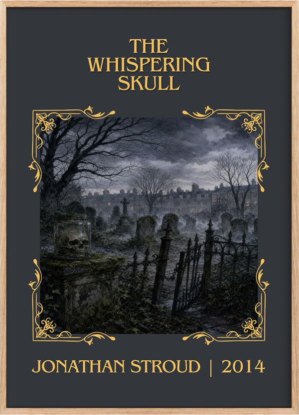 The Whispering Skull Classic Book Art Print by Jonathan Stroud