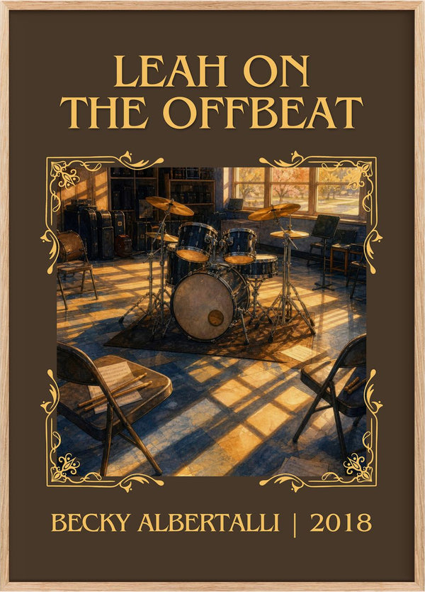 Leah on the offbeat Classic Book Art Print by Becky Albertalli