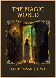 The Magic World Classic Book Art Print by Edith Nesbit