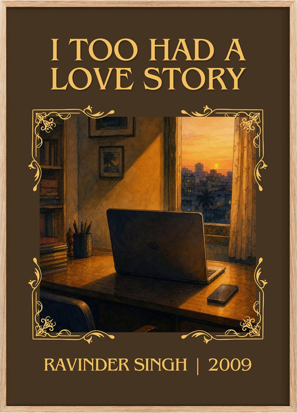 I Too Had a Love Story Classic Book Art Print by Ravinder Singh