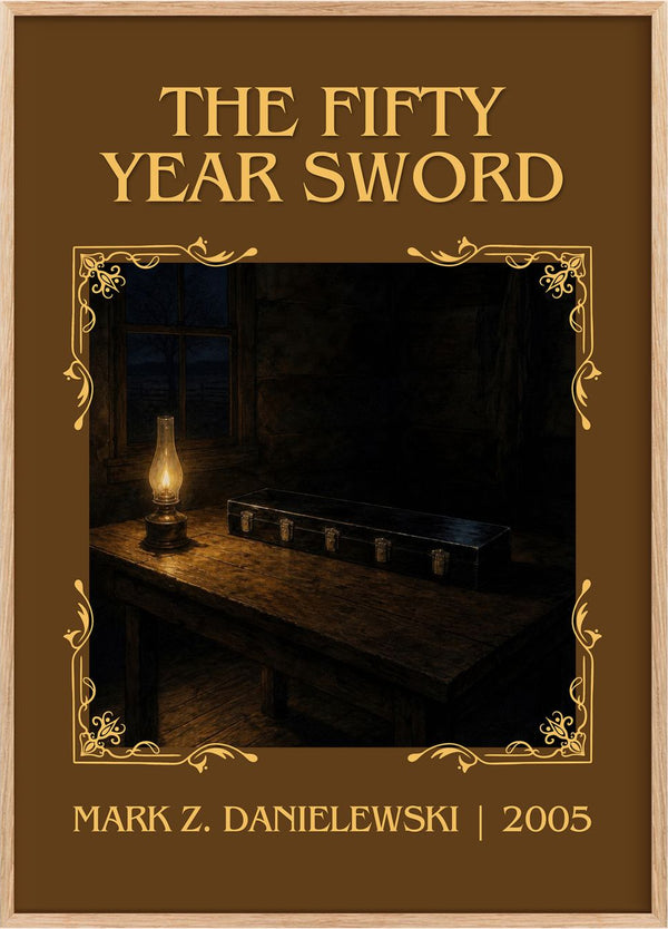 The fifty year sword Classic Book Art Print by Mark Z. Danielewski