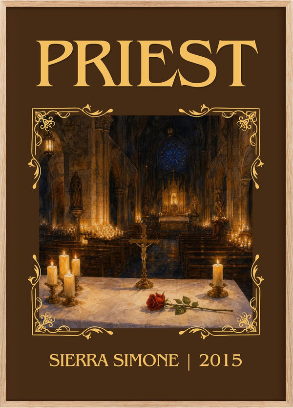 Priest Classic Book Art Print by Sierra Simone