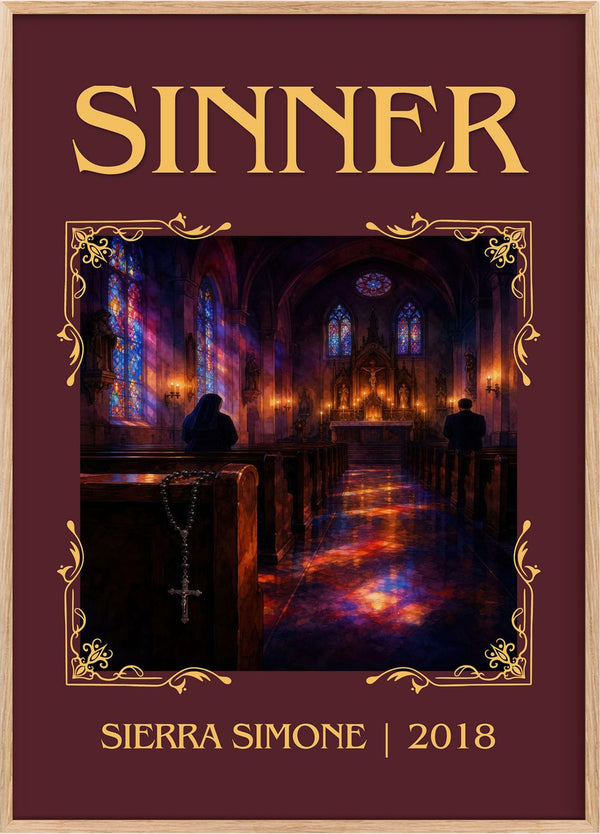 Sinner Classic Book Art Print by Sierra Simone