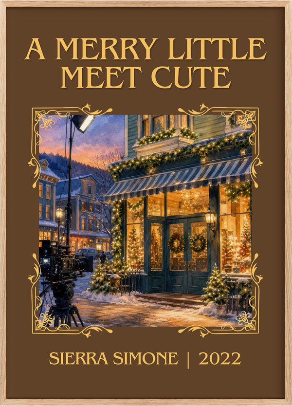 A Merry Little Meet Cute Classic Book Art Print by Sierra Simone