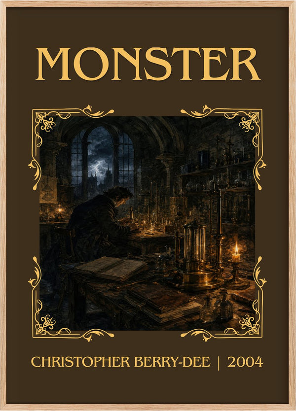 Monster Classic Book Art Print by Christopher Berry-Dee