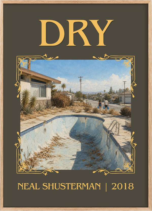 Dry Classic Book Art Print by Neal Shusterman
