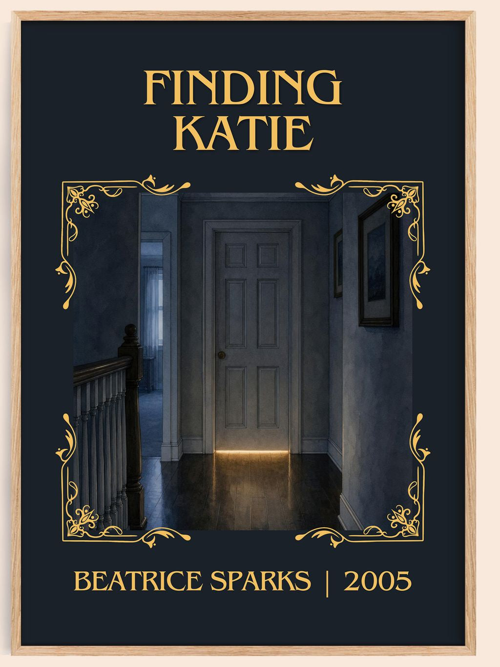 Finding Katie Classic Book Art Print by Beatrice Sparks – book poster