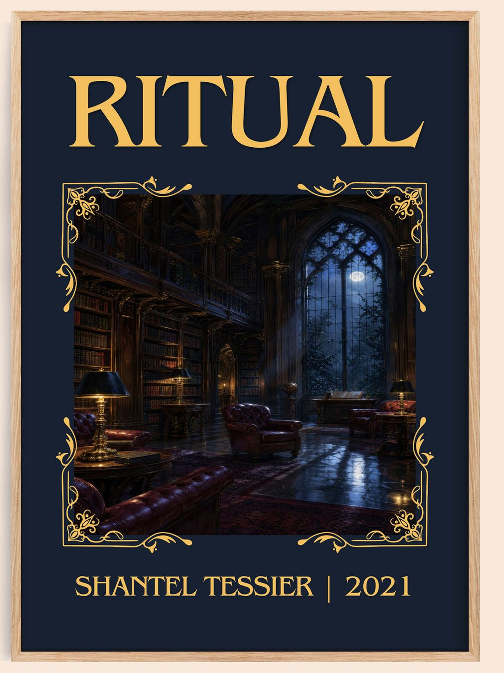 Ritual Classic Book Art Print by Shantel Tessier – book poster