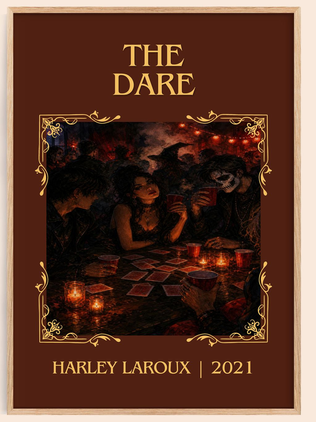 The Dare Classic Book Art Print by Harley Laroux – book poster