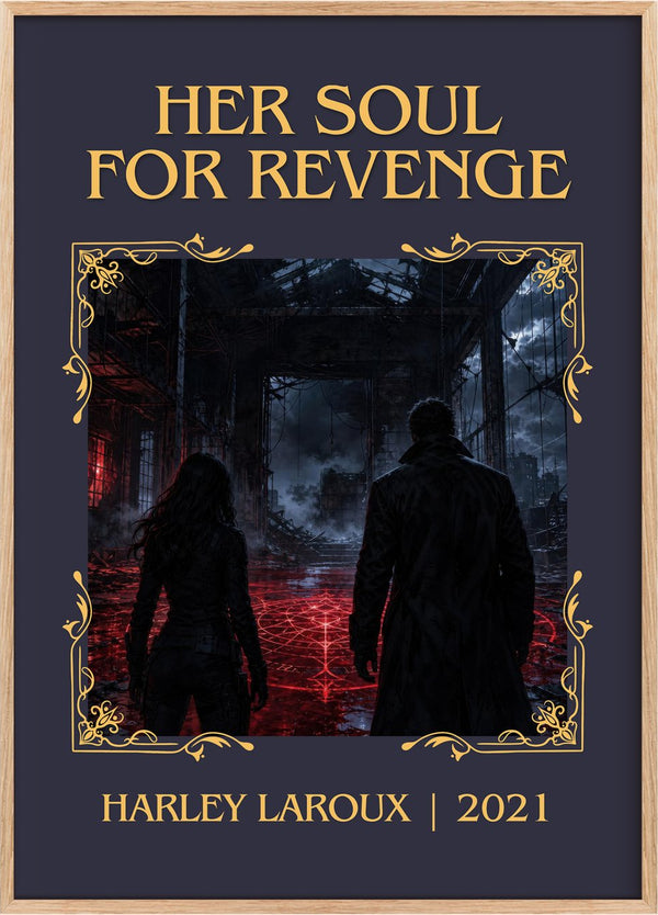 Her Soul for Revenge Classic Book Art Print by Harley Laroux