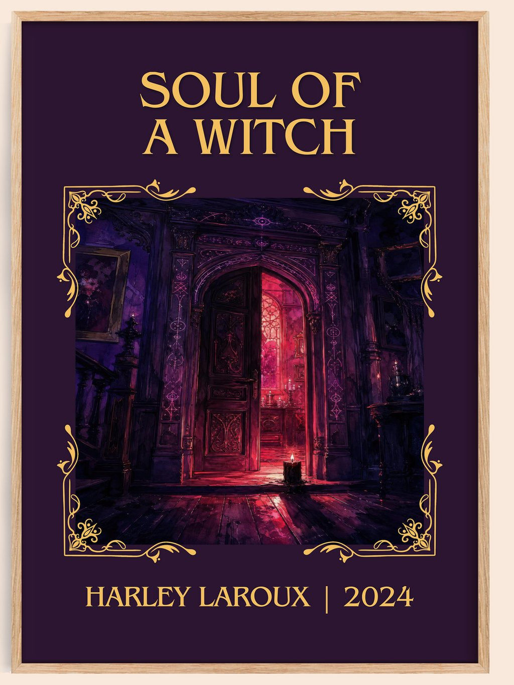 Soul of a Witch Classic Book Art Print by Harley Laroux – book poster
