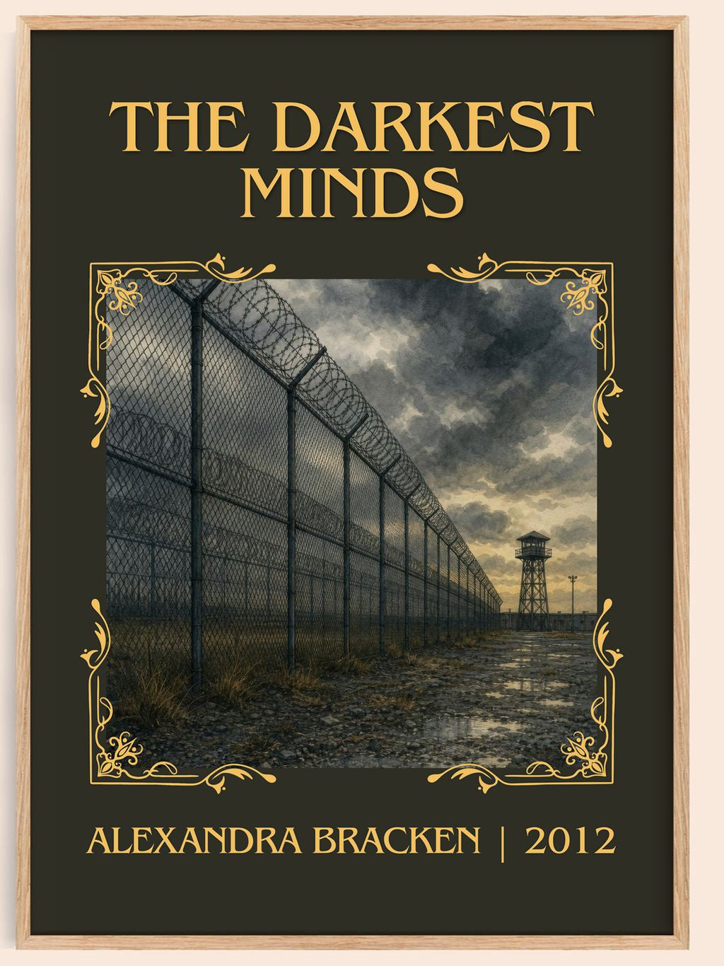 The Darkest Minds Classic Book Art Print by Alexandra Bracken – book poster