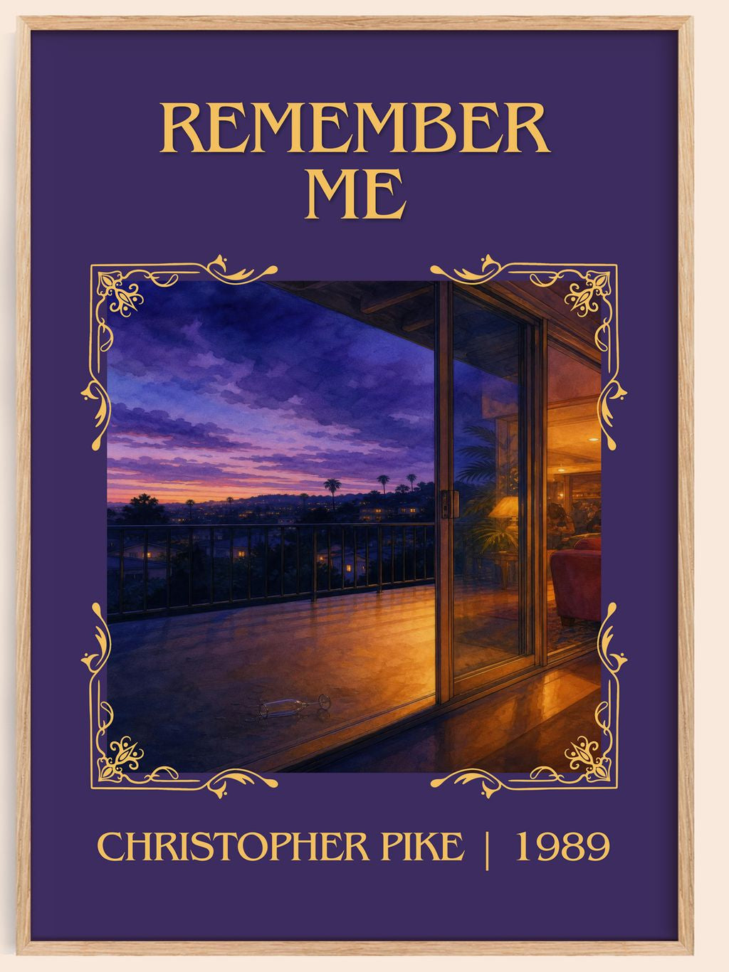 Remember Me Classic Book Art Print by Christopher Pike – book poster