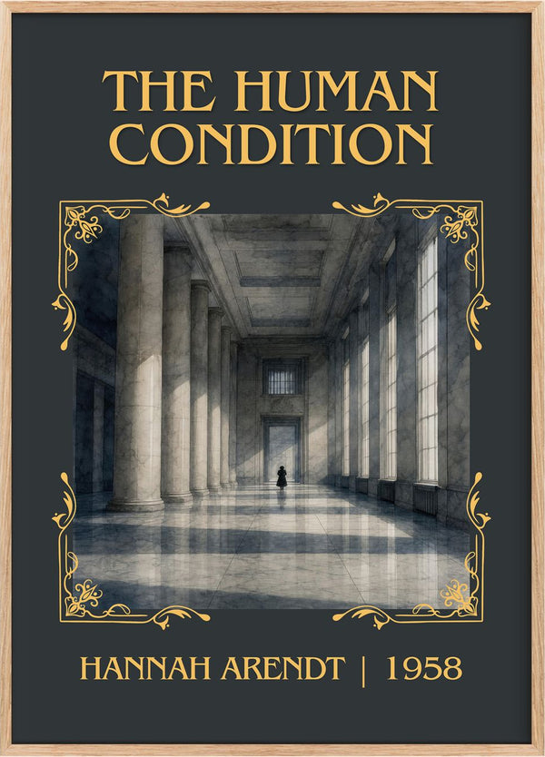 The Human Condition Classic Book Art Print by Hannah Arendt
