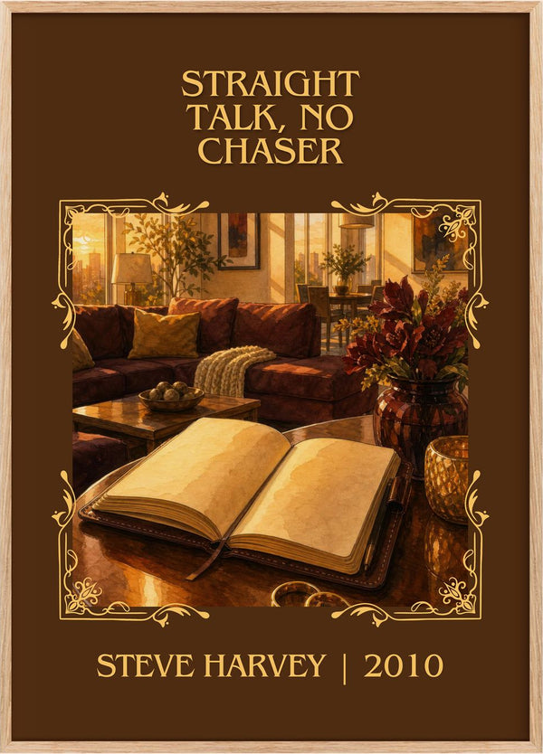 Straight Talk, No Chaser Classic Book Art Print by Steve Harvey