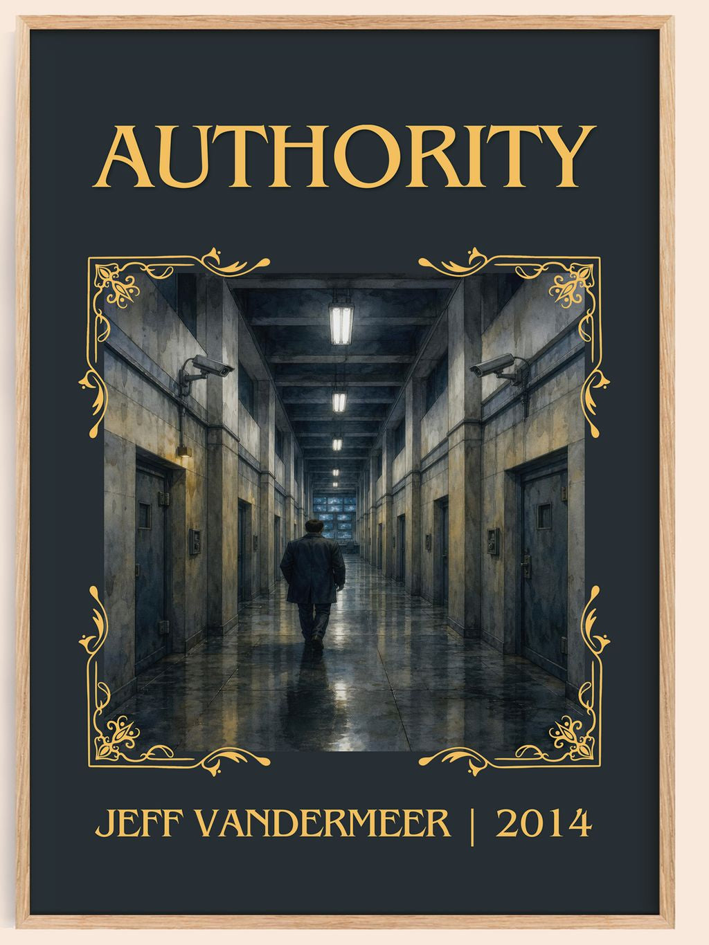 Authority Classic Book Art Print by Jeff VanderMeer – book poster
