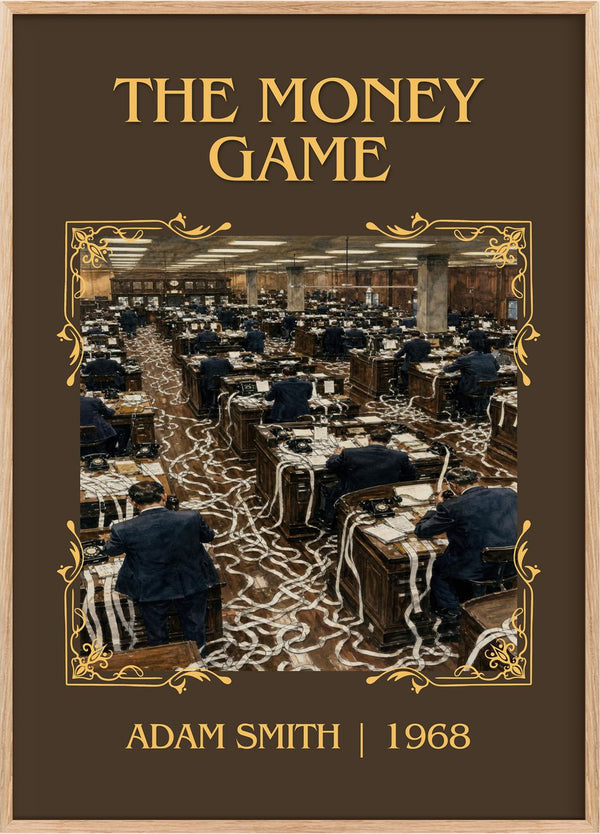 The money game Classic Book Art Print by Adam Smith