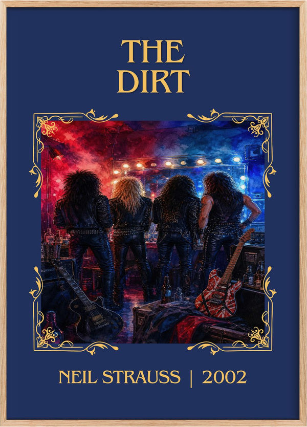 The Dirt Classic Book Art Print by Neil Strauss