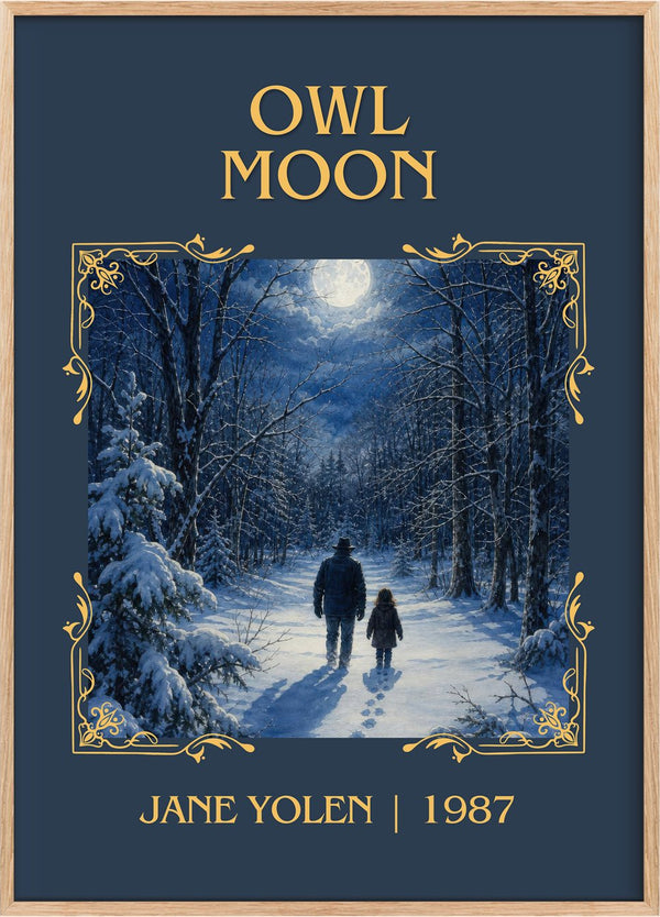 Owl Moon Classic Book Art Print by Jane Yolen
