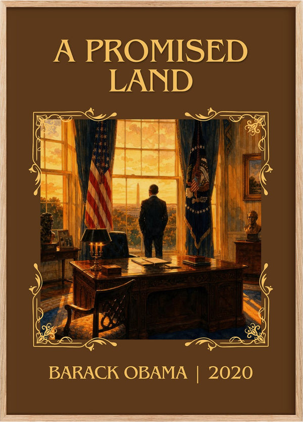 A Promised Land Classic Book Art Print by Barack Obama