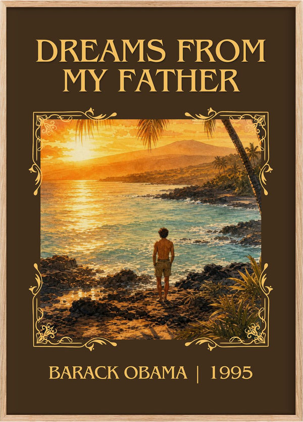 Dreams from My Father Classic Book Art Print by Barack Obama