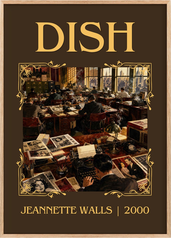 Dish Classic Book Art Print by Jeannette Walls