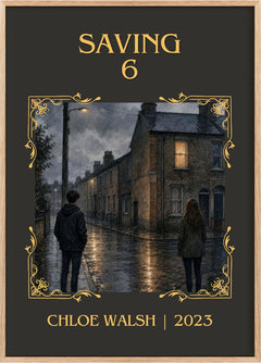 Saving 6 Classic Book Art Print by Chloe Walsh