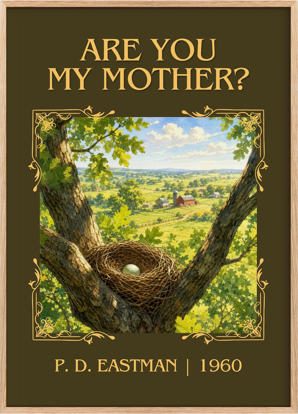 Are You My Mother? Classic Book Art Print by P. D. Eastman