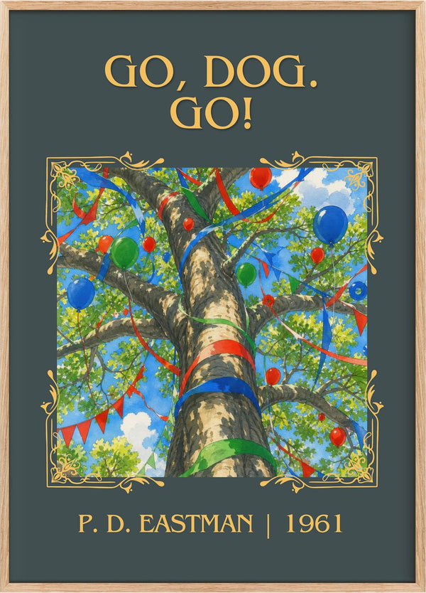 Go, Dog. Go! Classic Book Art Print by P. D. Eastman