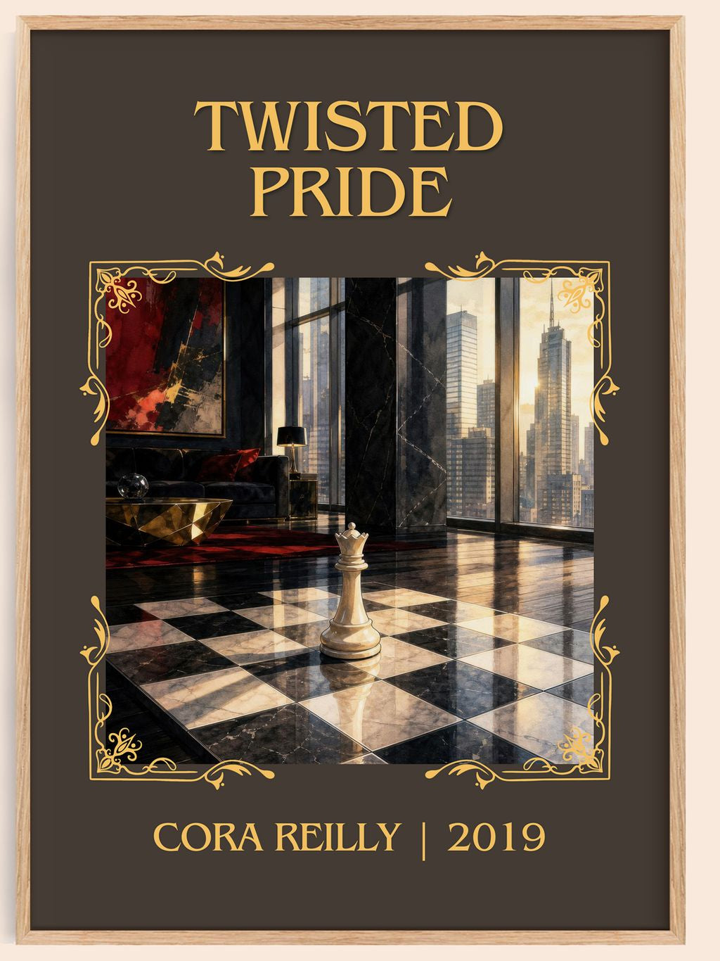 Twisted Pride Classic Book Art Print by Cora Reilly – book poster