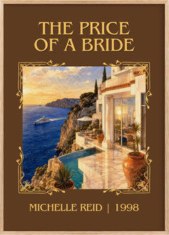 The Price of a Bride Classic Book Art Print by Michelle Reid