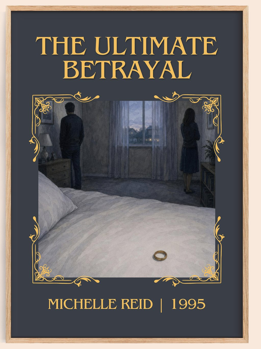 The Ultimate Betrayal Classic Book Art Print by Michelle Reid – book poster