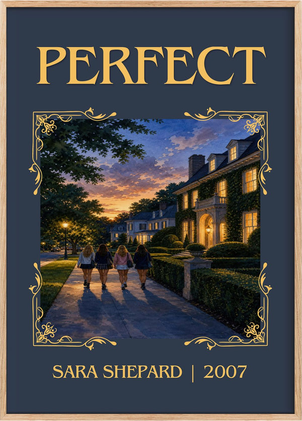 Perfect Classic Book Art Print by Sara Shepard