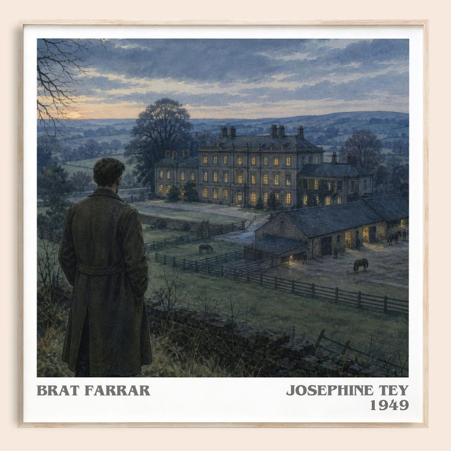 Brat Farrar Literary Art Print by Josephine Tey