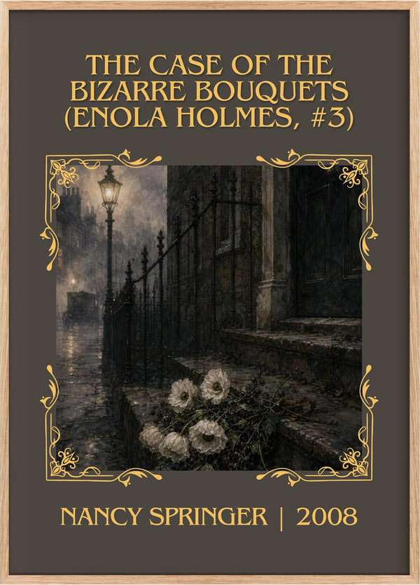 The Case of the Bizarre Bouquets (Enola Holmes, #3) Classic Book Art Print by Nancy Springer