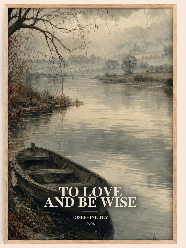 To Love And Be Wise Book Watercolour Illustration by Josephine Tey