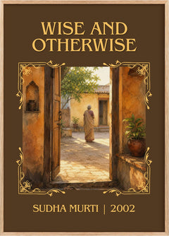 Wise and otherwise Classic Book Art Print by Sudha Murti