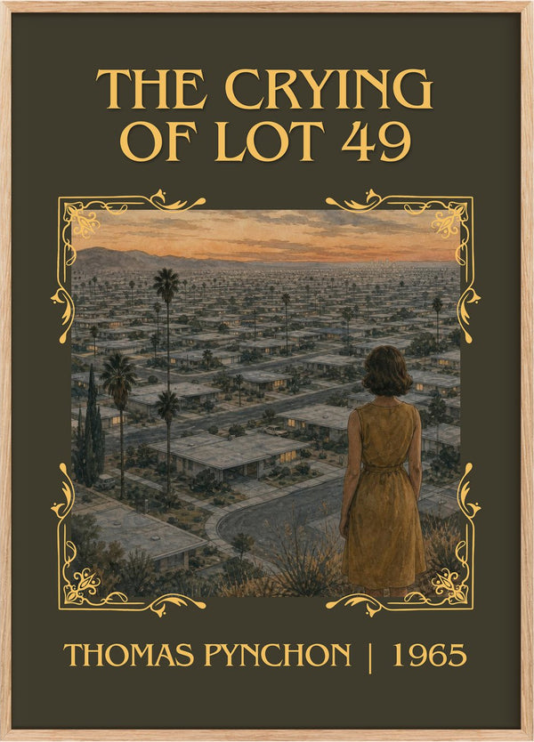 The Crying of Lot 49 Classic Book Art Print by Thomas Pynchon