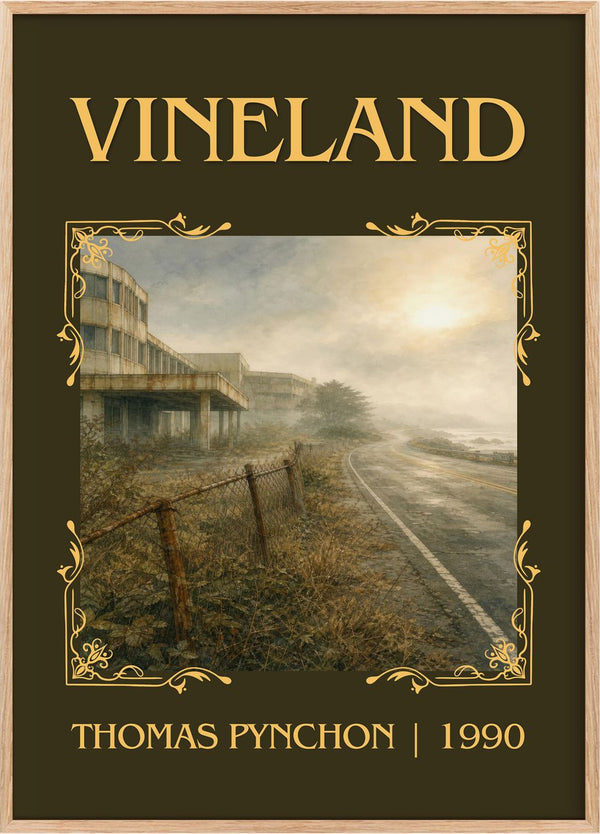 Vineland Classic Book Art Print by Thomas Pynchon