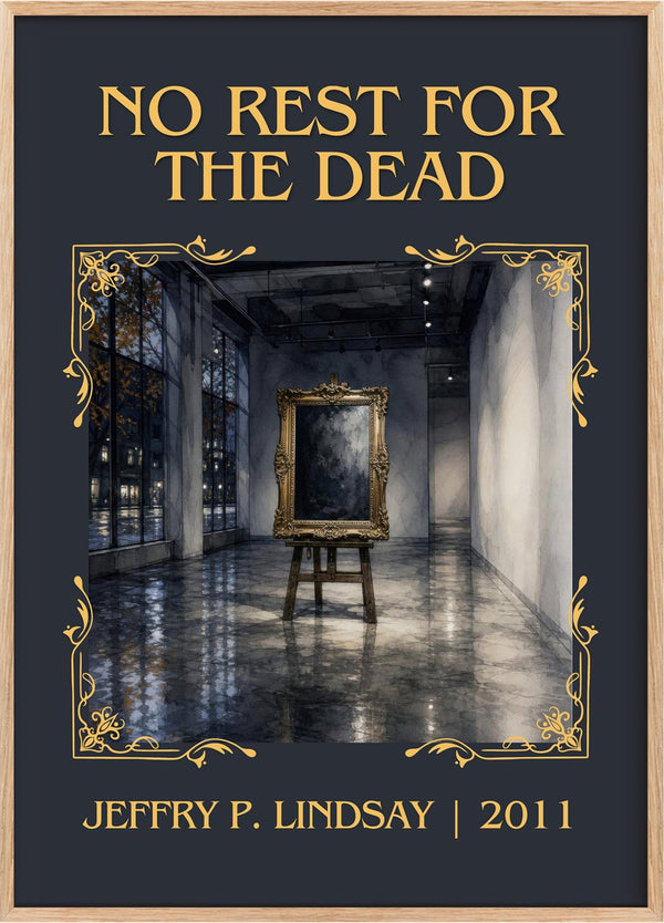 No Rest for the Dead Classic Book Art Print by Jeffry P. Lindsay