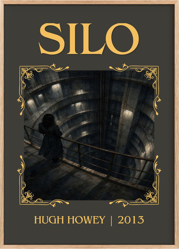 Silo Classic Book Art Print by Hugh Howey