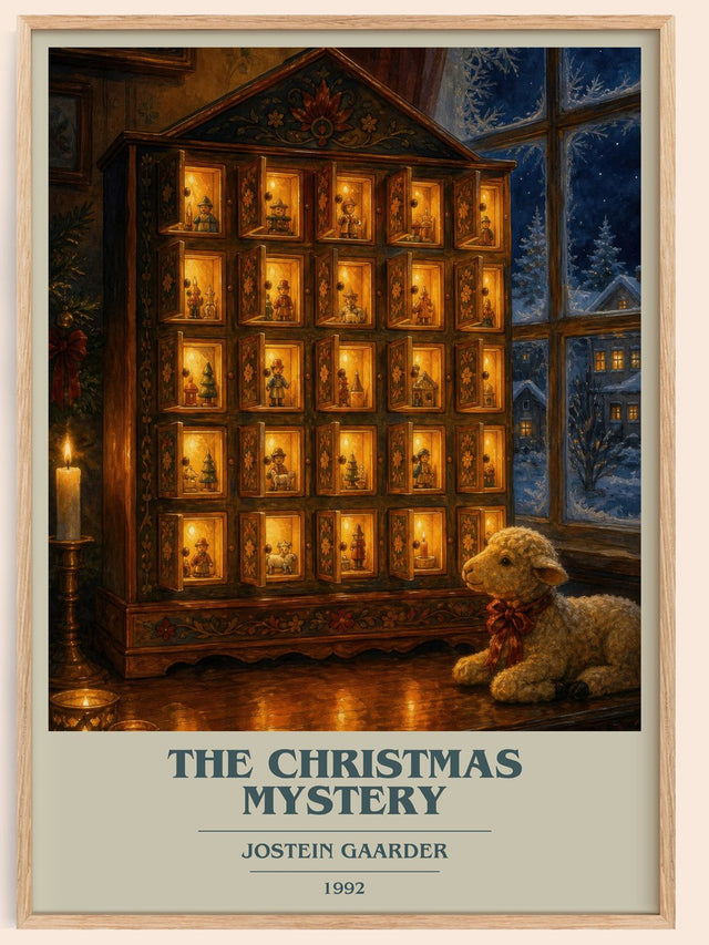 The Christmas Mystery Book Cover Poster by Jostein Gaarder