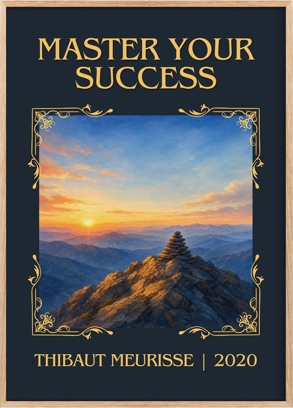Master Your Success Classic Book Art Print by Thibaut Meurisse