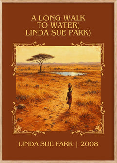 Long Walk to Water( Linda Sue Park) Classic Book Art Print by L. Park