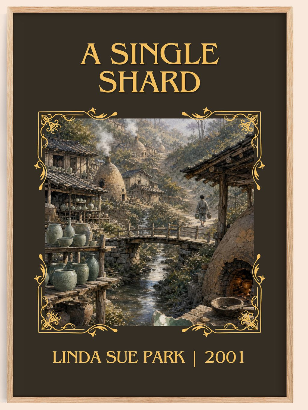 A single shard Classic Book Art Print by Linda Sue Park – book poster